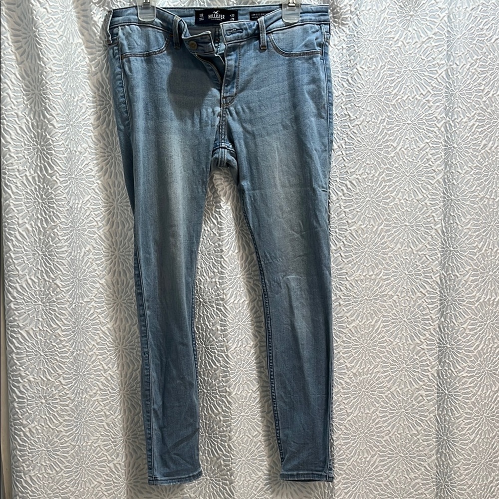 Hollister Women's Light Blue Jeans